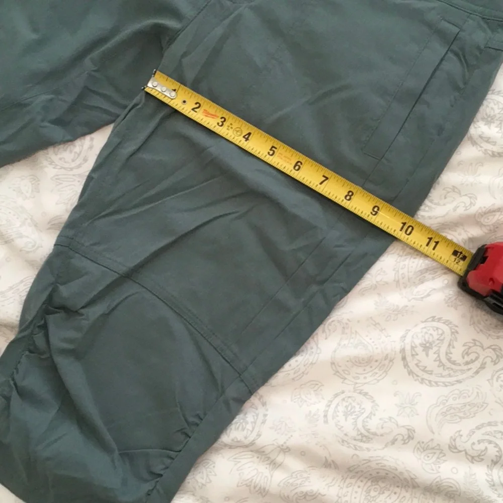 Prana Ravenna Knickers NWOT - dark teal green - size 6 - Picture 8 of 12